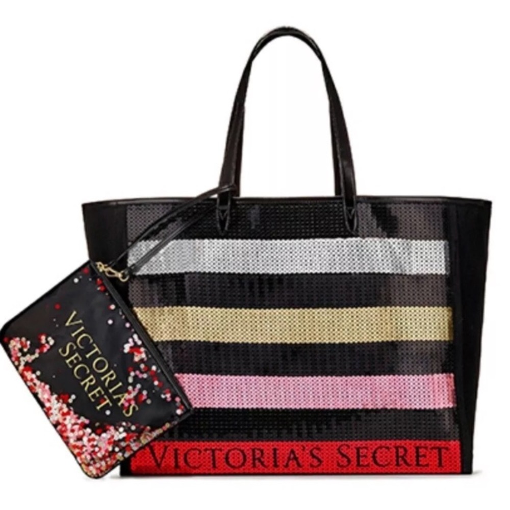 Victoria’s Secret Sequin Weekender Bag